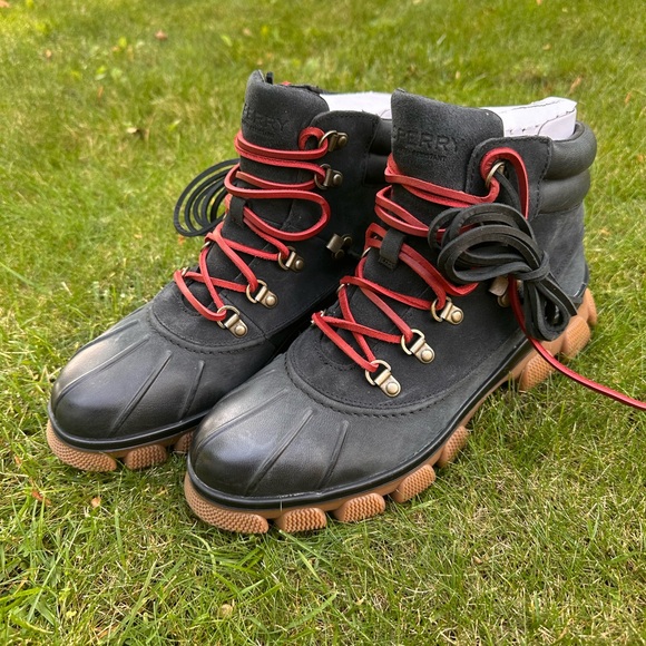 Sperry Womens The Summit Boot Black - Picture 1 of 5